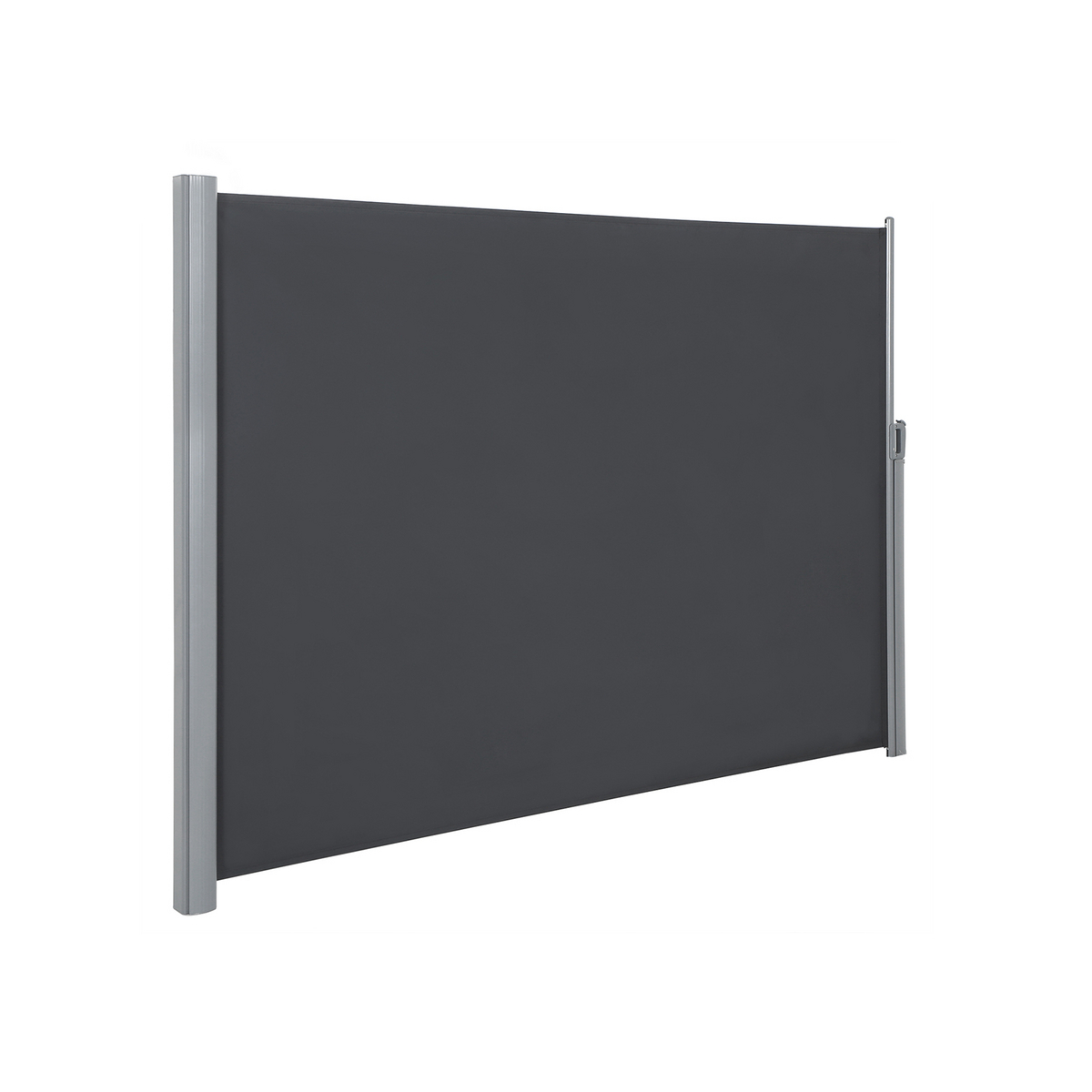 SONGMICS sidemarkise, 200 × 400 cm, røykgrå, GSA204G01