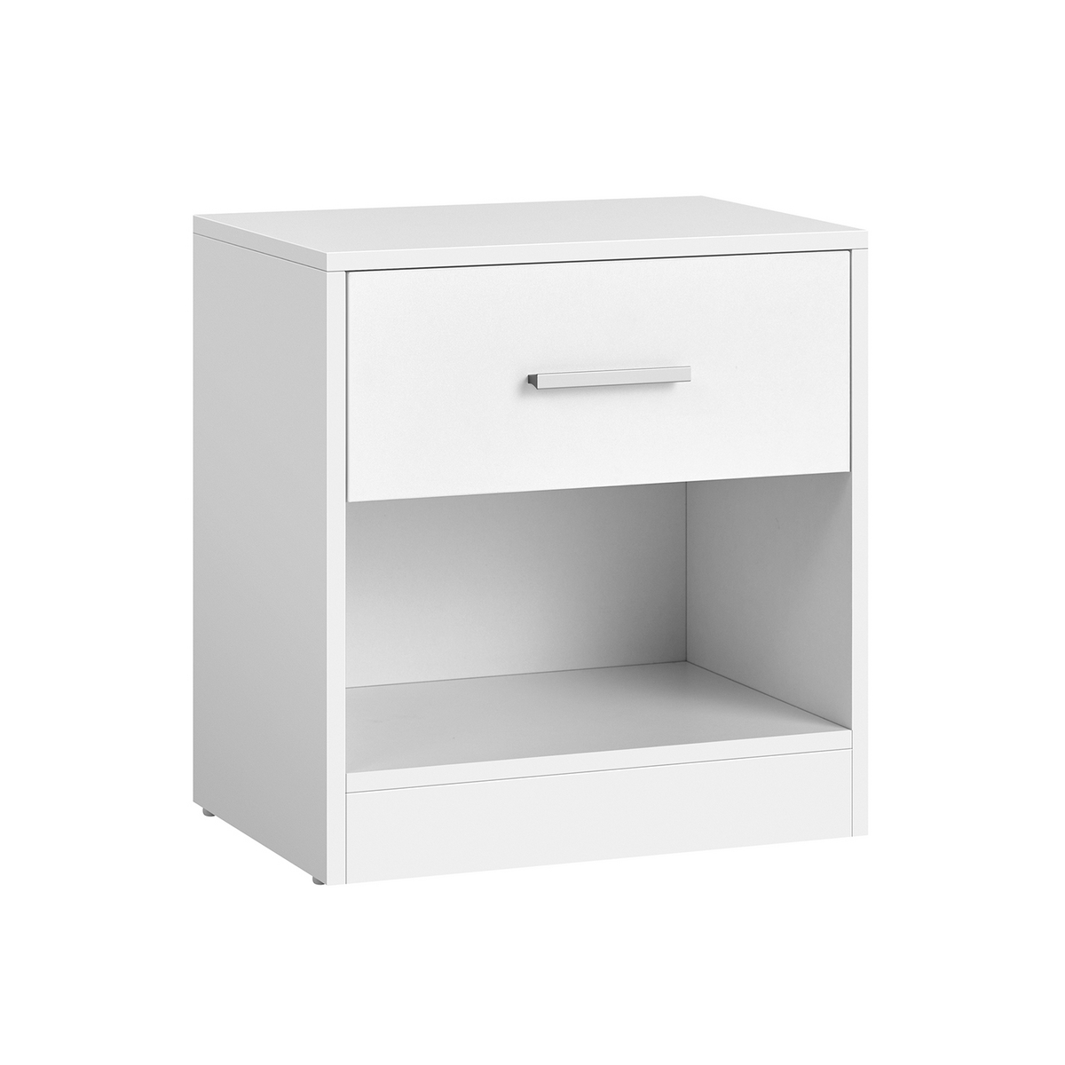 VASAGLE nattbord, hvit, LET619T14