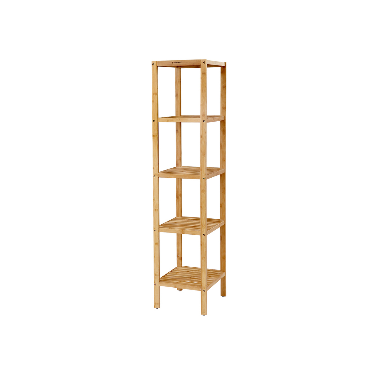 SONGMICS baderomshylle, 5 nivåer, 33 × 33 × 146 cm, BCB55Y