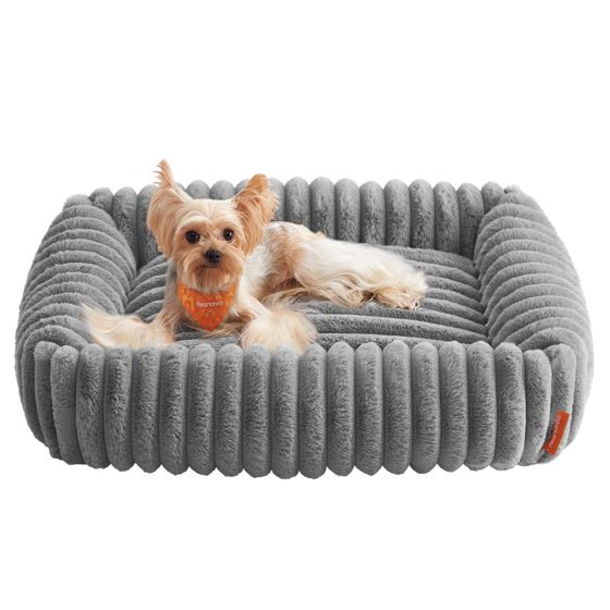 Feandrea hundeseng, 71 × 55 × 18 cm, duegrå, PGW311GD01