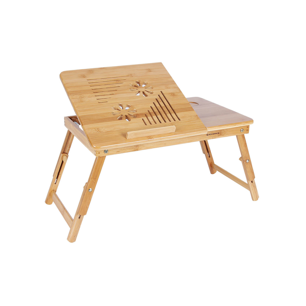 SONGMICS skrivebord, høydejusterbar, sammenleggbar, LLD002