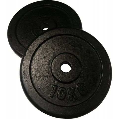 Vektskiver, Jern (2 x 2,5kg - 15kg) 50mm
