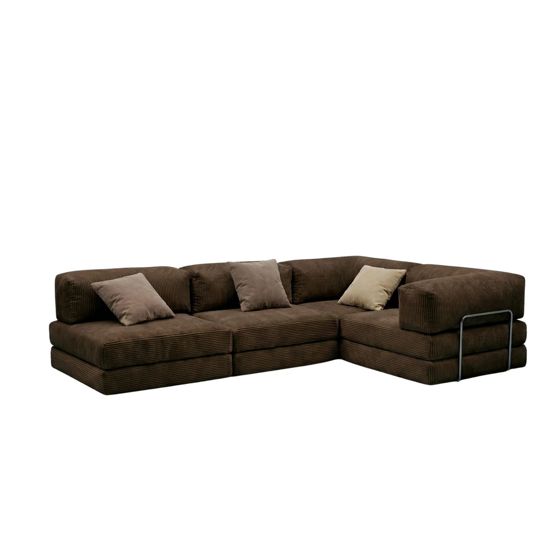 Norda Design Hjørnesovesofa Kanyon 100 x 300 x 36 cm
