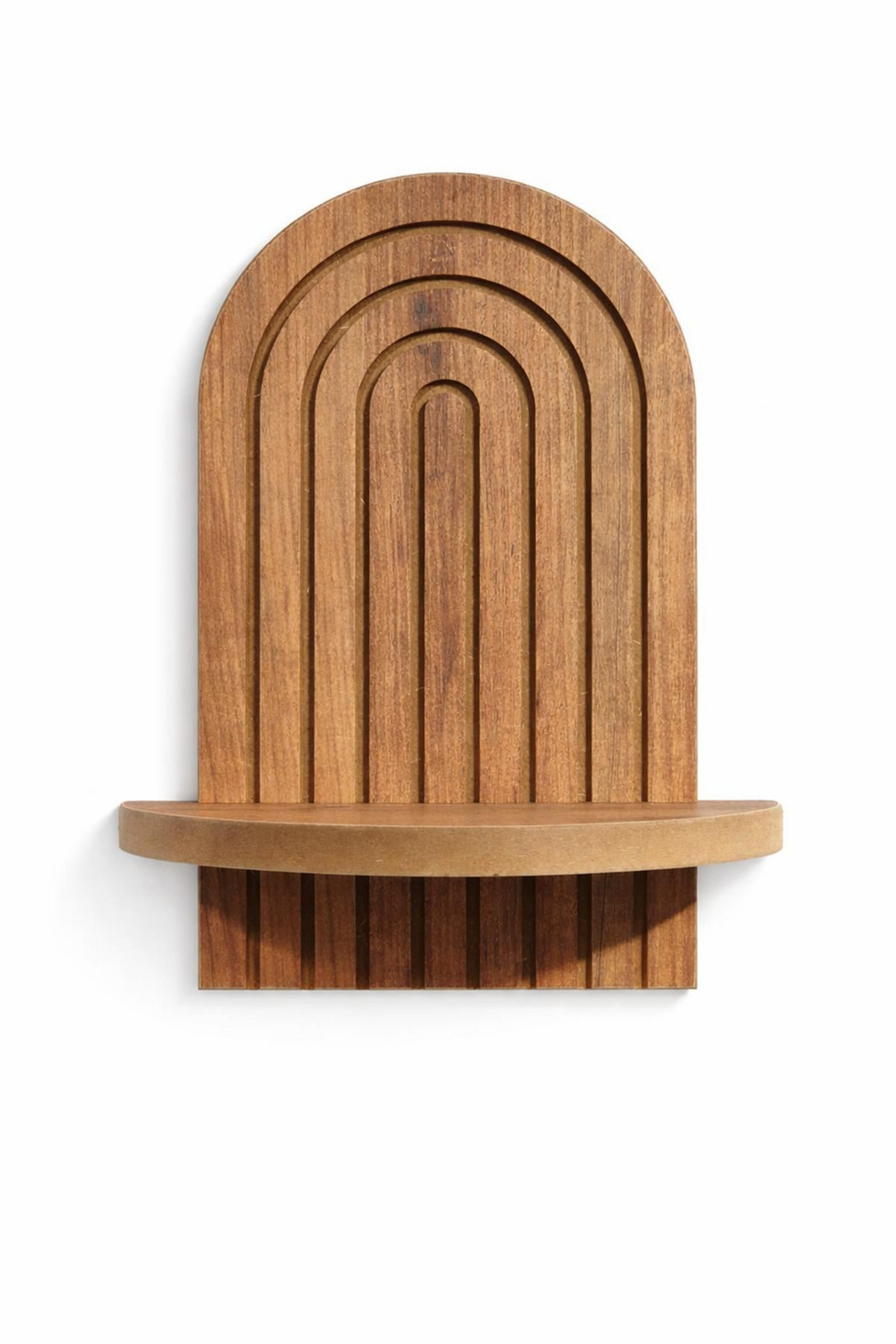 Norda Design moderne vegghylle, 20x35x13 cm | 100% melaminbelagt sponplate, 18 mm tykk | skandinavisk design