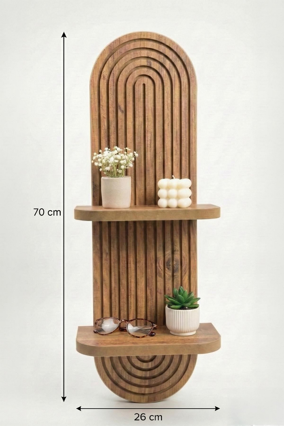 Norda Design Vegghylle Parete Variant 2 13 x 26 x 70 cm