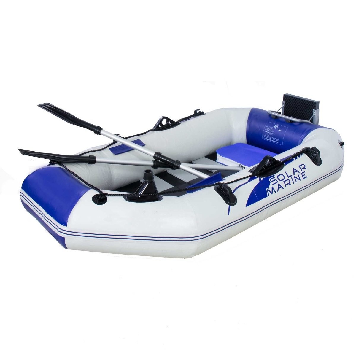Solar Marine Oppblåsbar Gummibåt for Innsjø, 1 Person