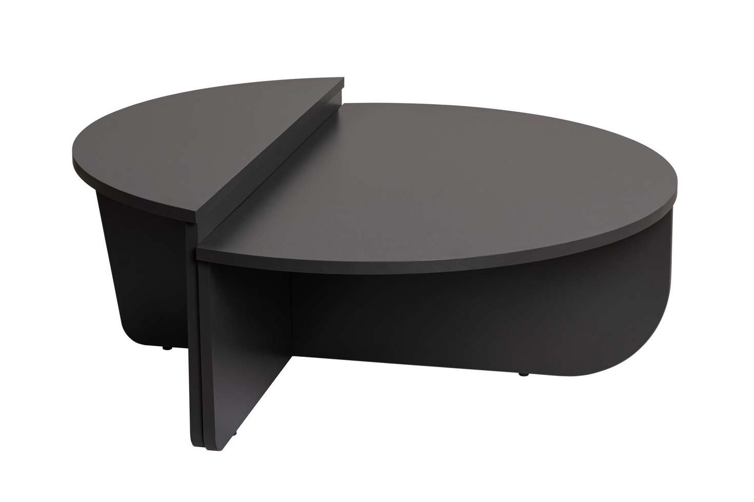 Norda Design moderne sofabordsett (2 deler), 100% melaminbelagt, 18mm tykk | stilig og funksjonelt design