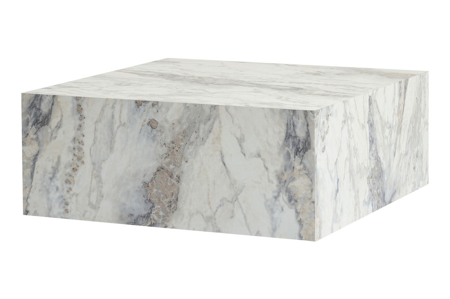Norda Design moderne sofabord, 90 x 35 x 90 cm | 100% MDF, 18 mm tykk | stilig og funksjonelt design