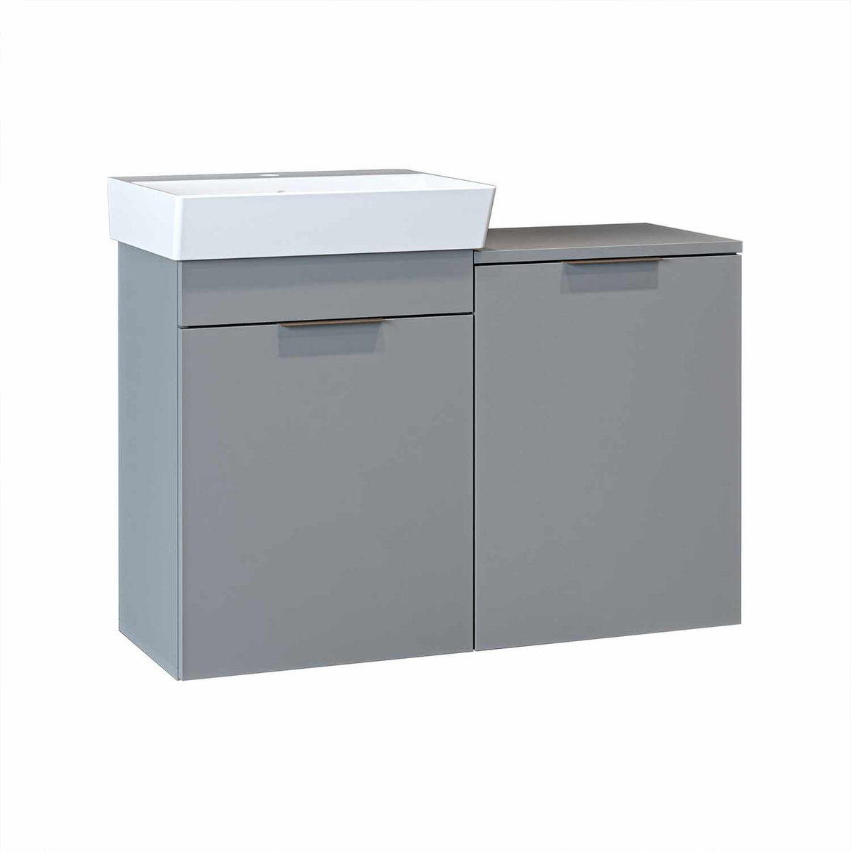 Norda Design Baderomsskap med servant Dubai Sepetli 38.6 x 92.2 x 69.5 cm