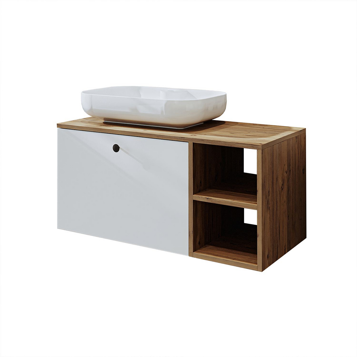 Norda Design Baderomsskap med servant Pavia 45 x 95 x 58 cm