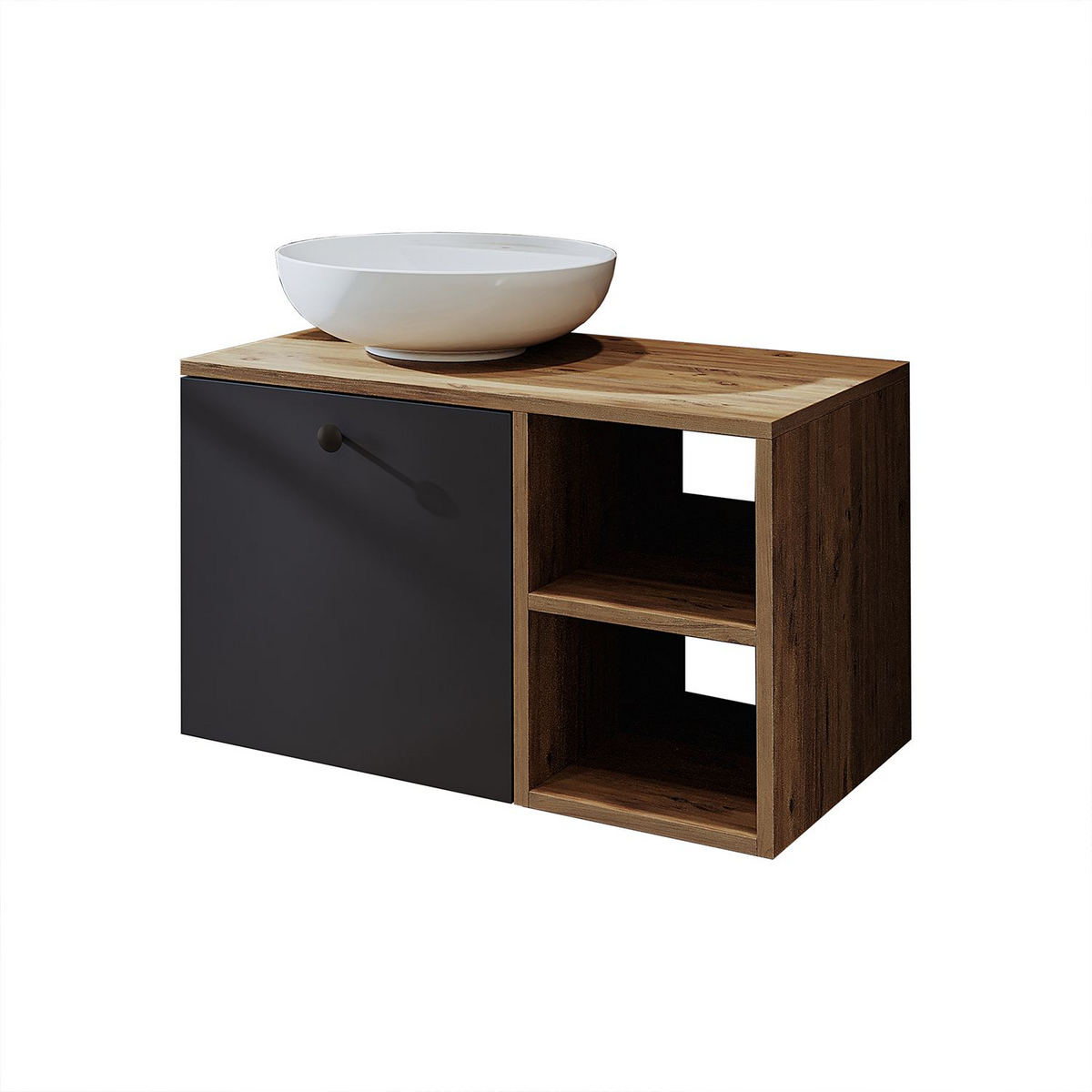 Norda Design Baderomsskap med servant Portofino 45 x 75 x 58 cm