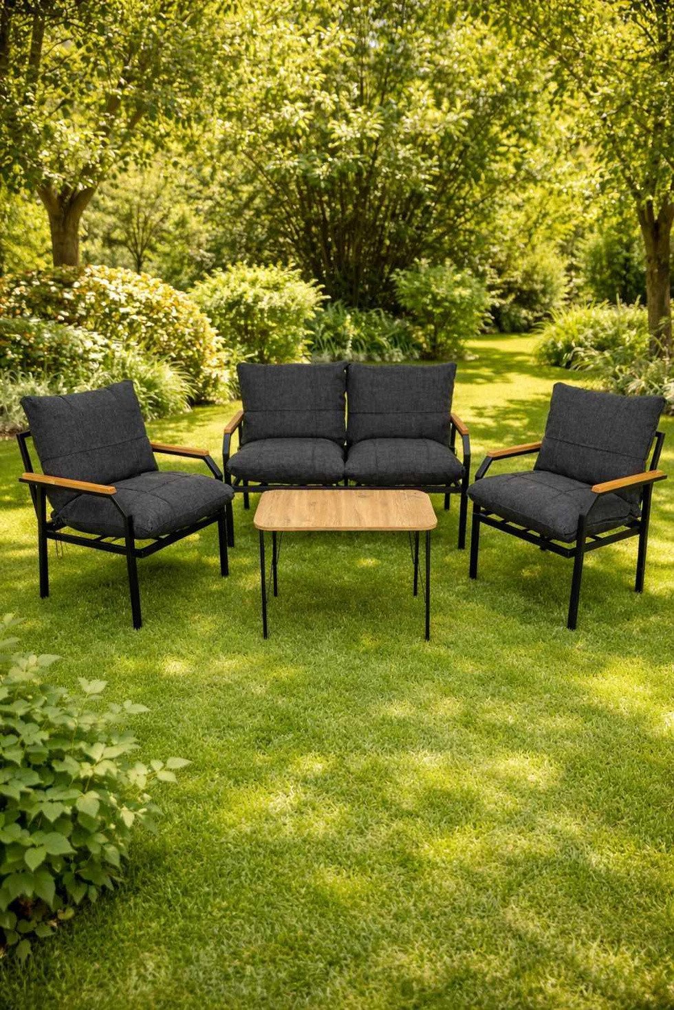 Norda Design Loungesett til hagen Alya Sehpa 61 x 61 x 70 cm