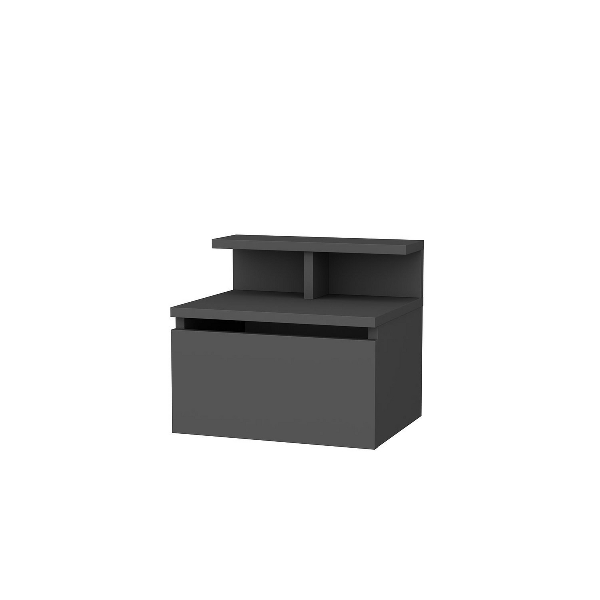 Norda Design moderne nattbord, 39.8 x 31.9 x 35 cm | 100% melaminbelagt, 18 mm tykkelse | stilig og funksjonell