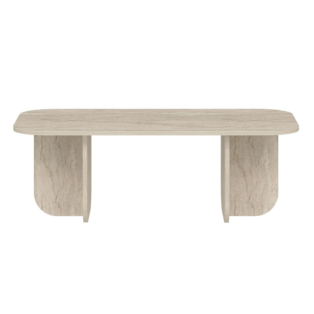Norda Design moderne sofabord, 120 x 60 x 41.4 cm | 100% melaminbelagt, 18 mm tykk | elegant design