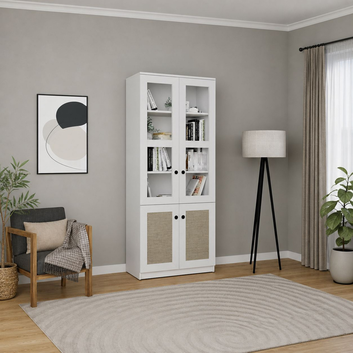 Norda Design Multifunksjonsskap Lisa 1600 37 x 80 x 190 cm