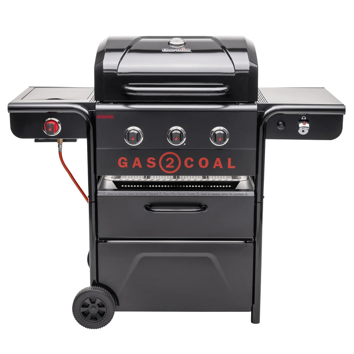 Char-Broil hybridgrill Gas2Coal 2.0 330 Spesialutgave