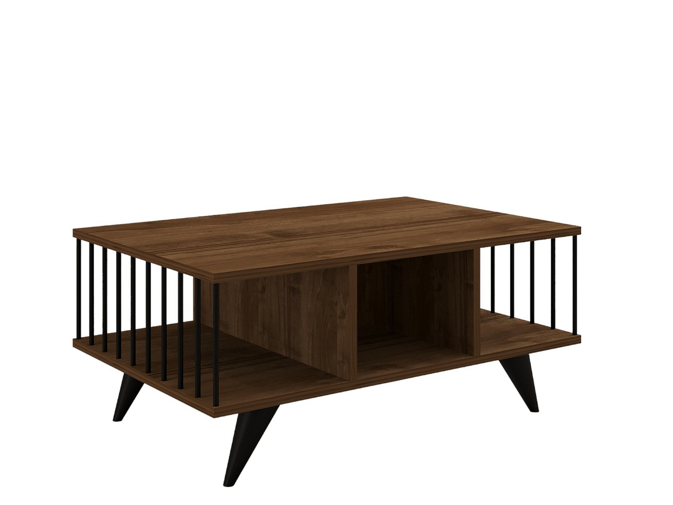 Norda Design moderne sofabord, 90 x 60 x 40 cm | 100% melaminbelagt sponplate, 18 mm tykk | stilig og slitesterk
