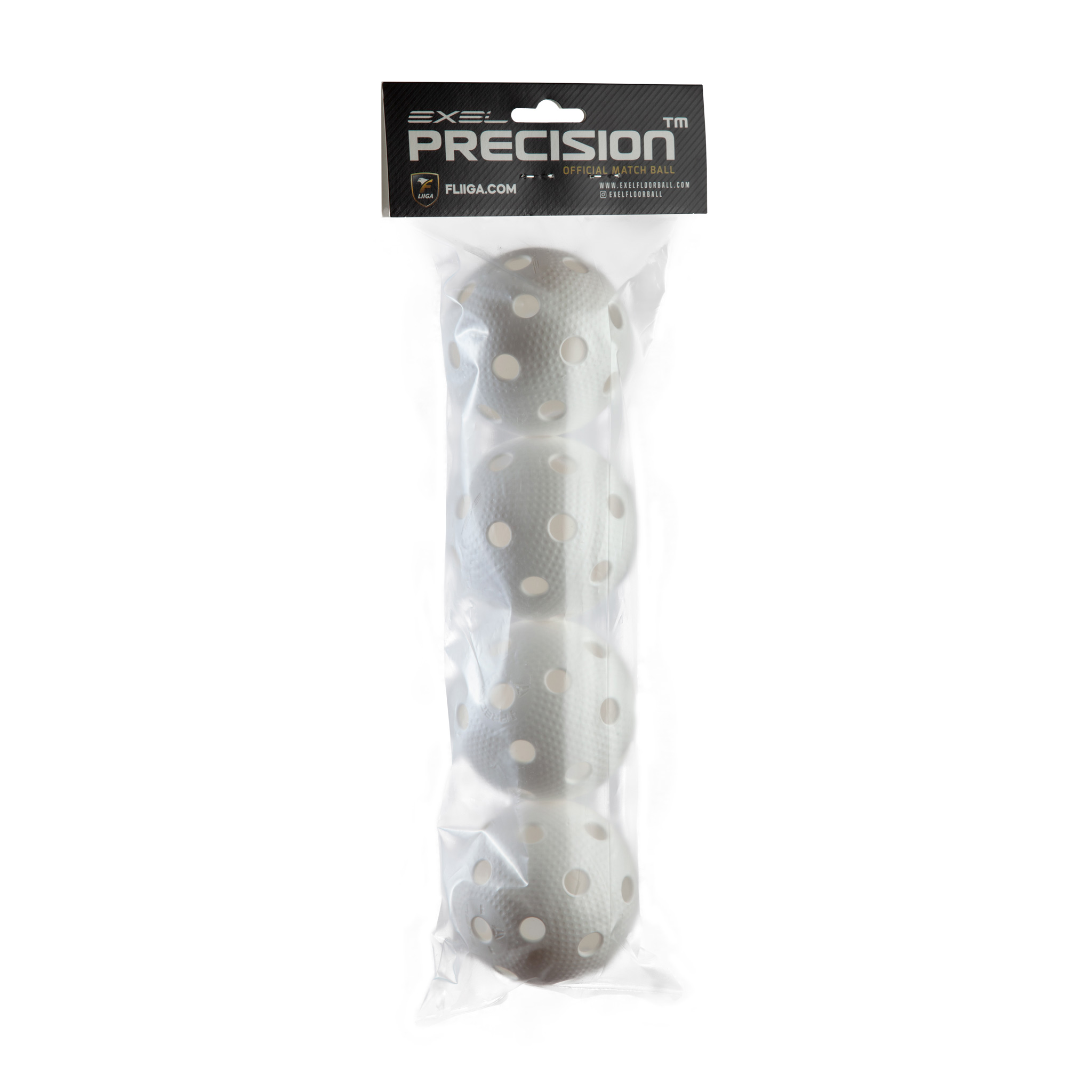 Exel Precision F-Liiga Innebandyball, 4-pack
