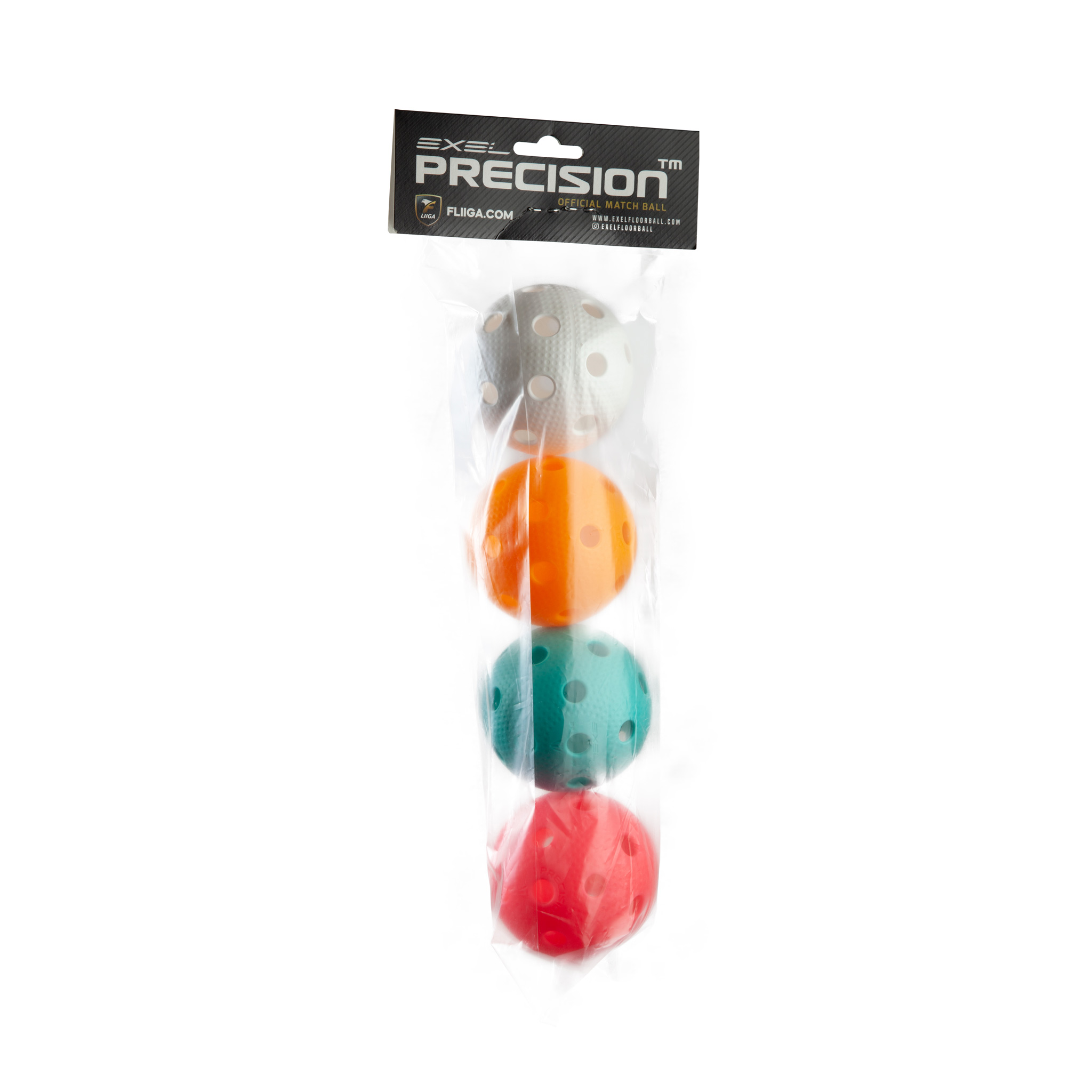 Exel Precision F-Liiga Innebandyball, 4-pack