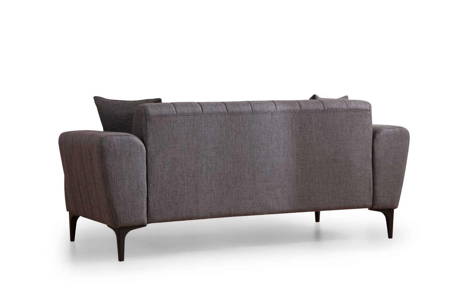 Norda Design stilig 2-seters sofa, 180 cm | bøkramme, myke skumputer, lettstelt stoff