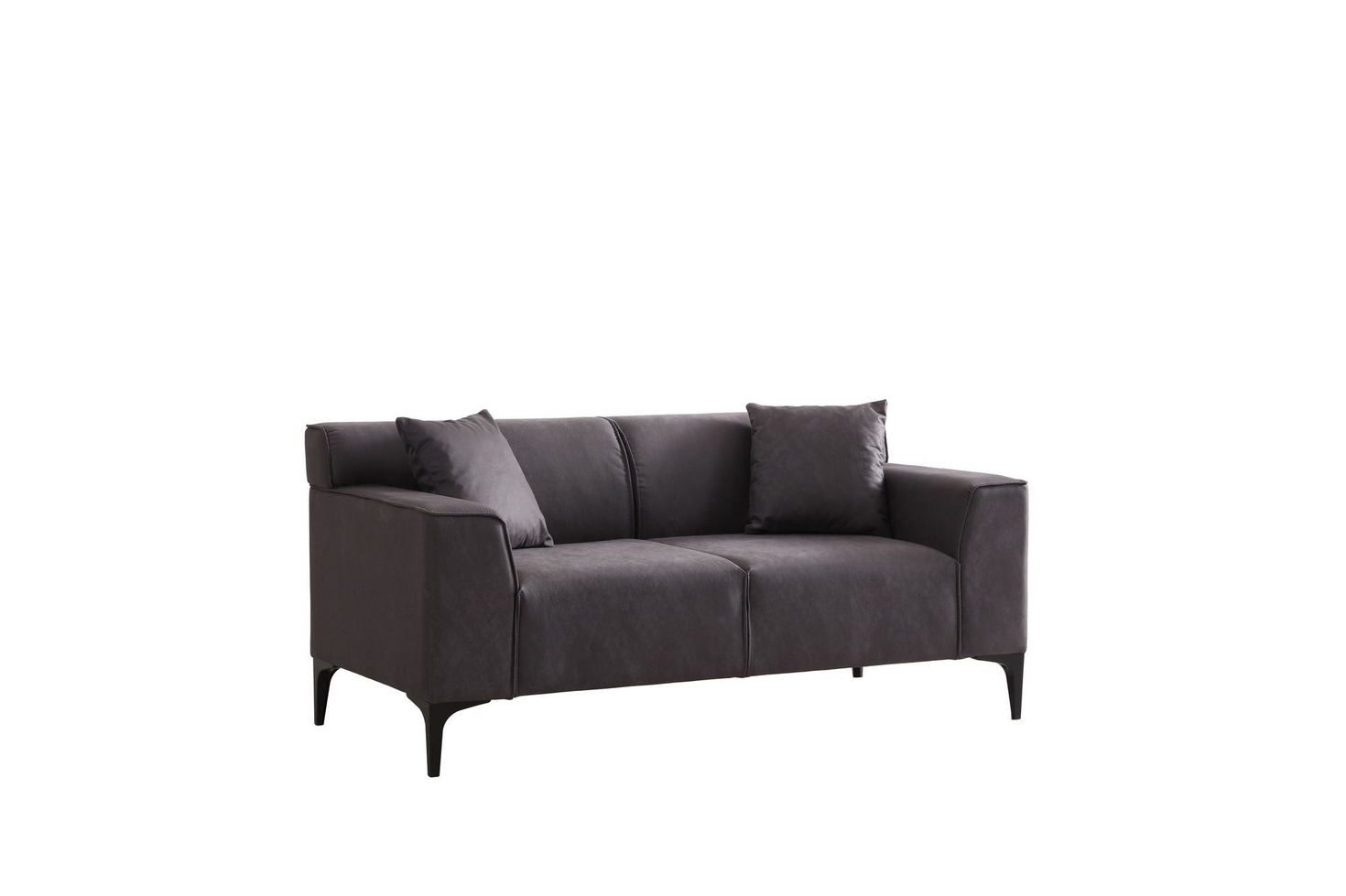 Norda Design stilig 2-seters sofa, 163 x 69 x 86 cm | moderne design for komfort for stue og lounge