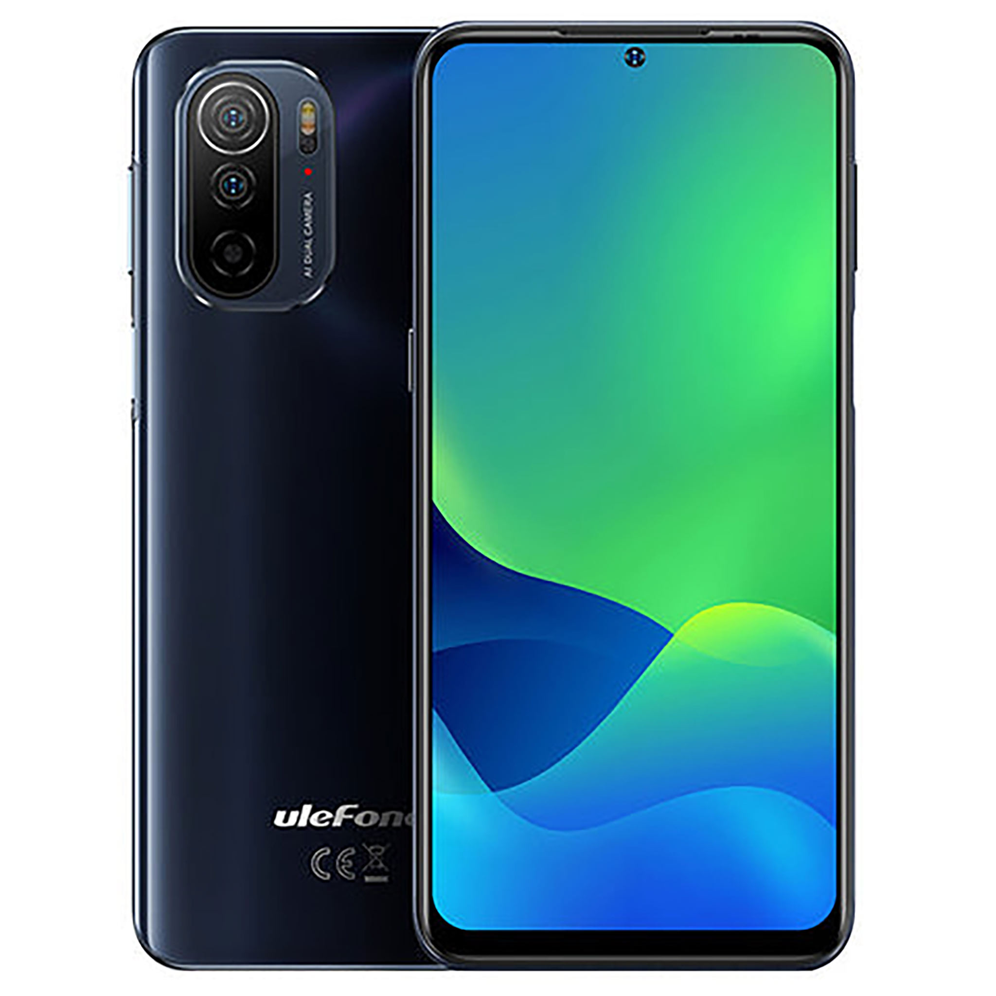 Ulefone Smarttelefon Note 13P, svart - støtsikker mobil