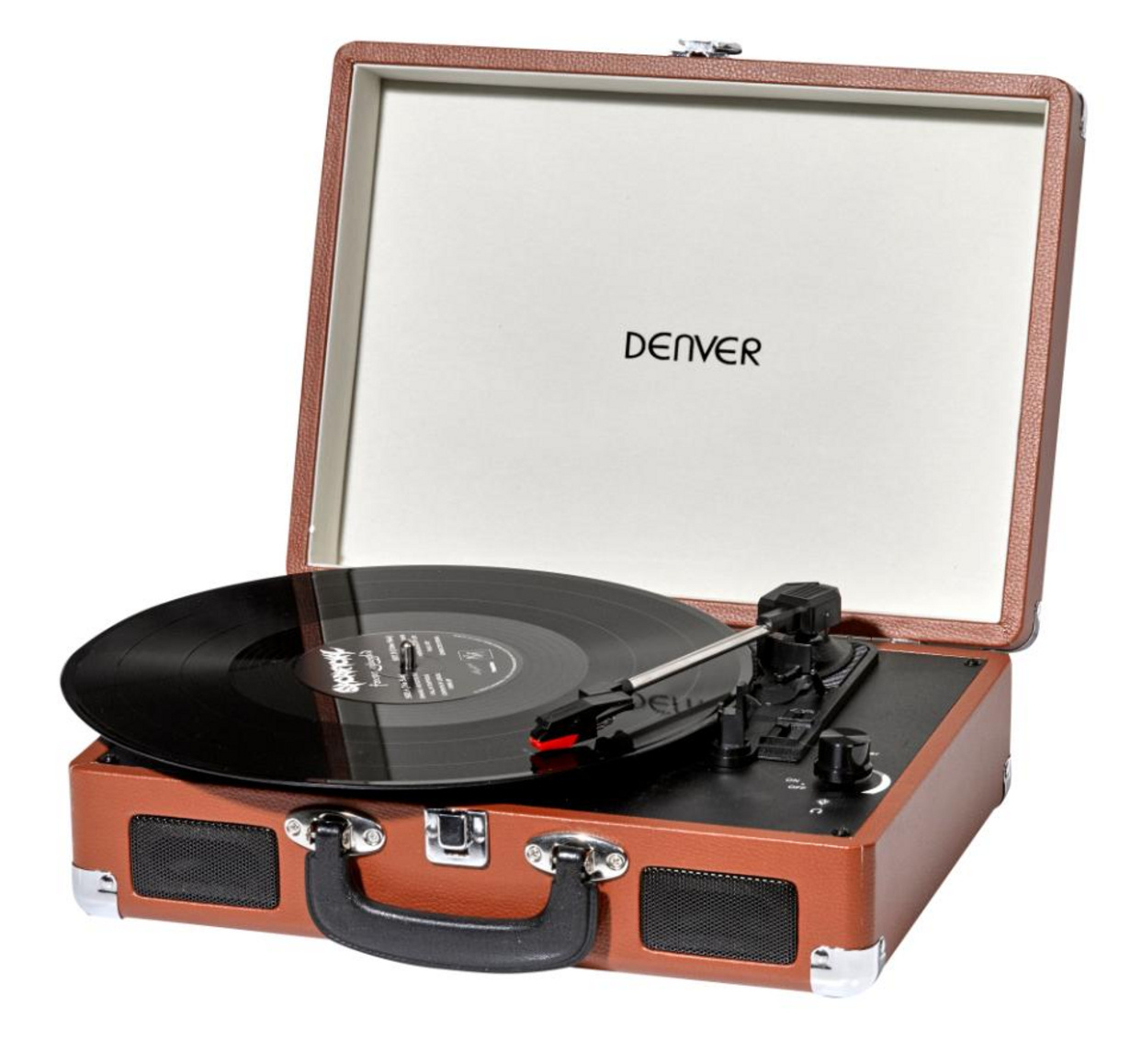 Denver VPL-120BR platespiller, brun