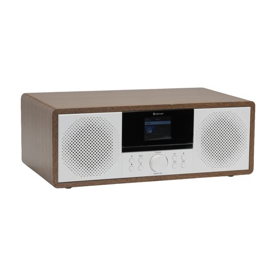 Denver MIR-270DW DAB+/internettradio, mørkt tre