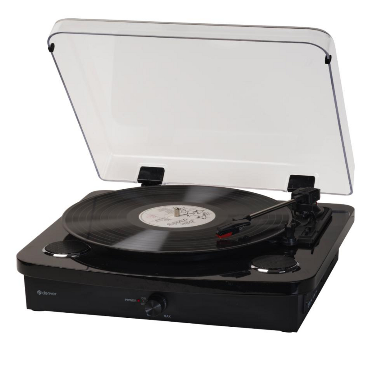 Denver VPL-230B platespiller, svart