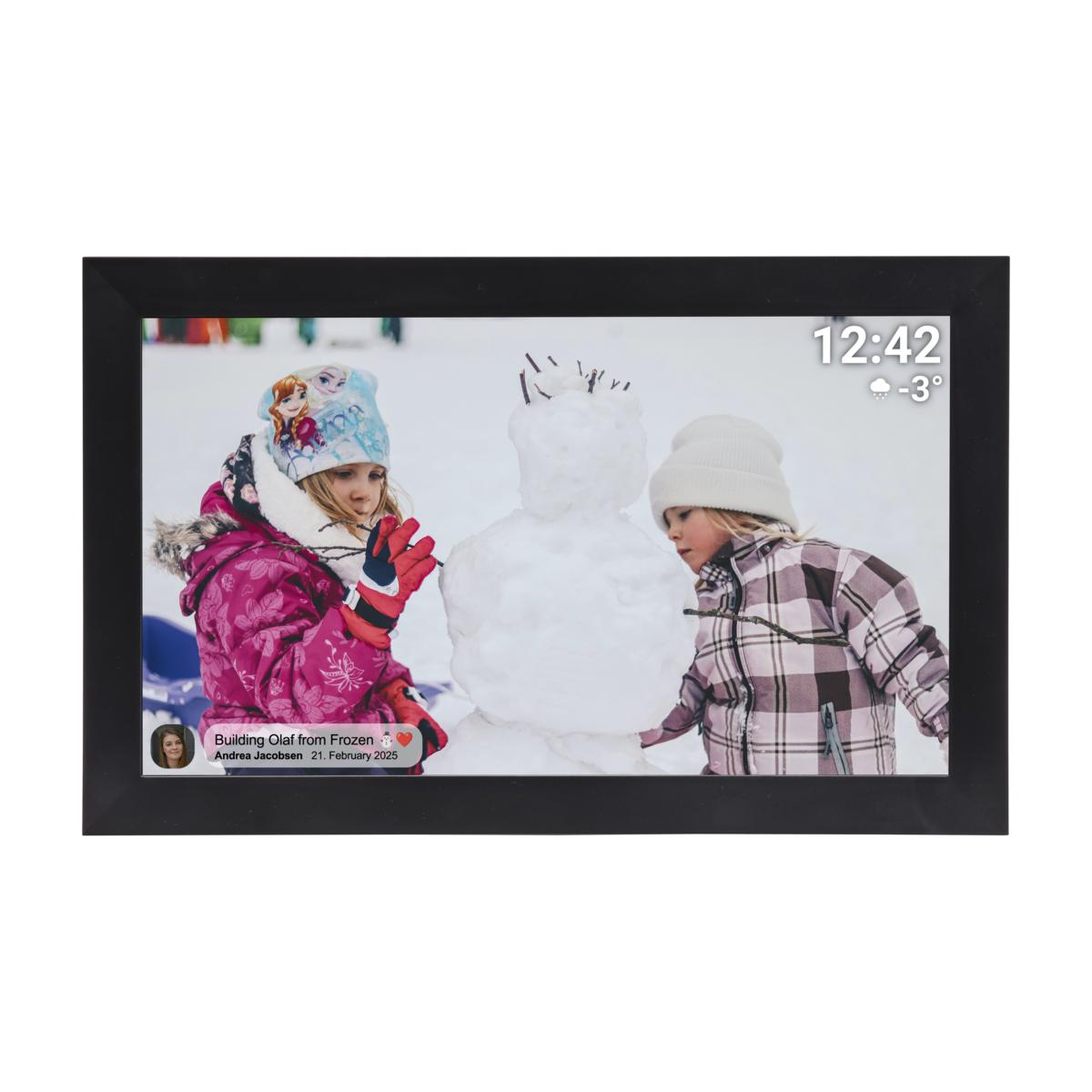 Denver PFF-1504B Digitale bilderamme Svart