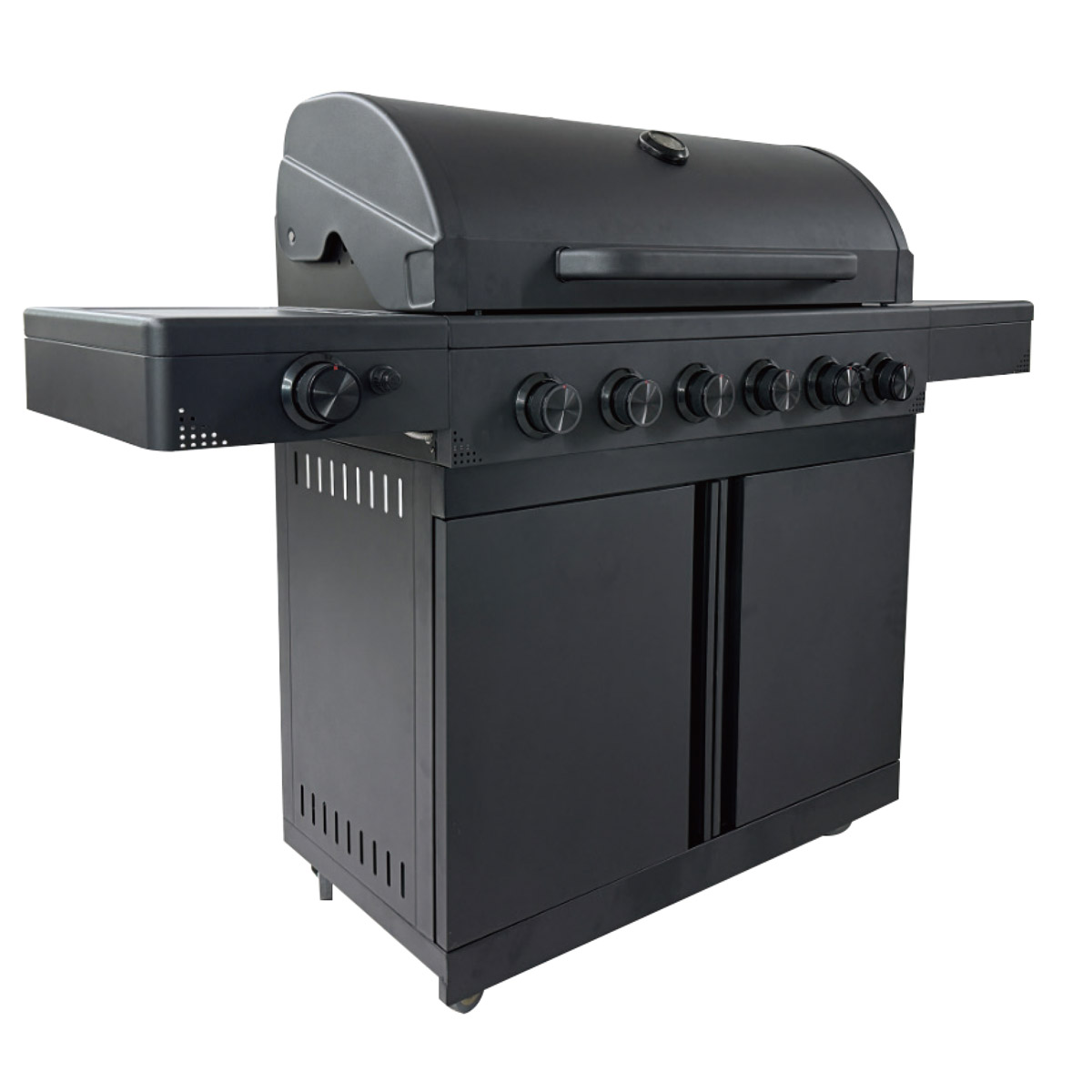 Lucifer Gassgrill Black 6+1