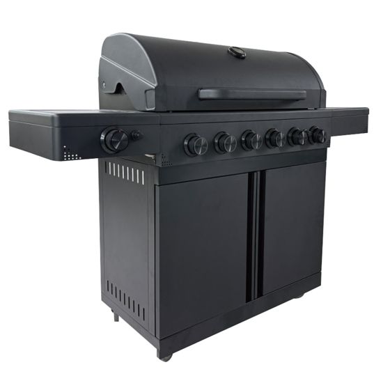 Lucifer Gassgrill Black 6+1