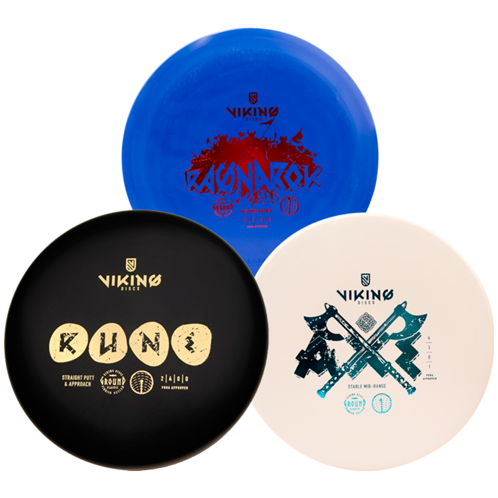 Viking Discs 3 diskpakke