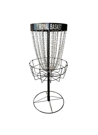 Viking Discs Royal Basket Disc Golf Kurv, Svart Utgave