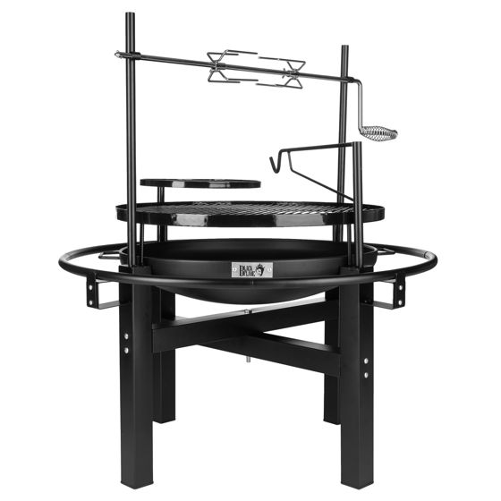 Black Flame grill til ildsted