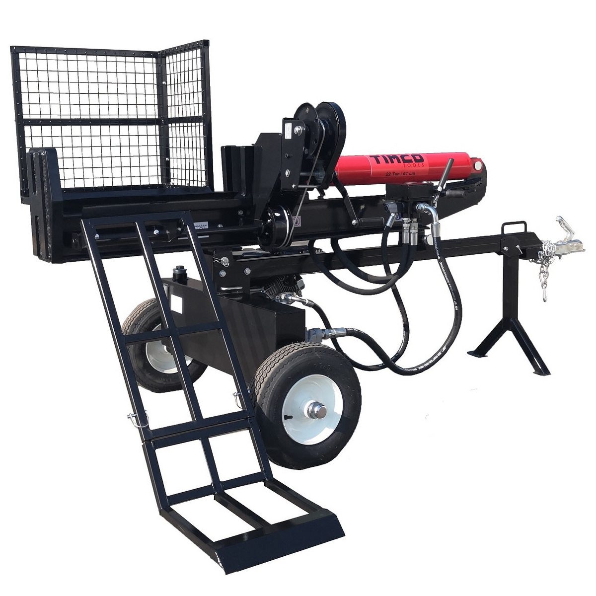 Timco vedkløyver med bensinmotor 22T