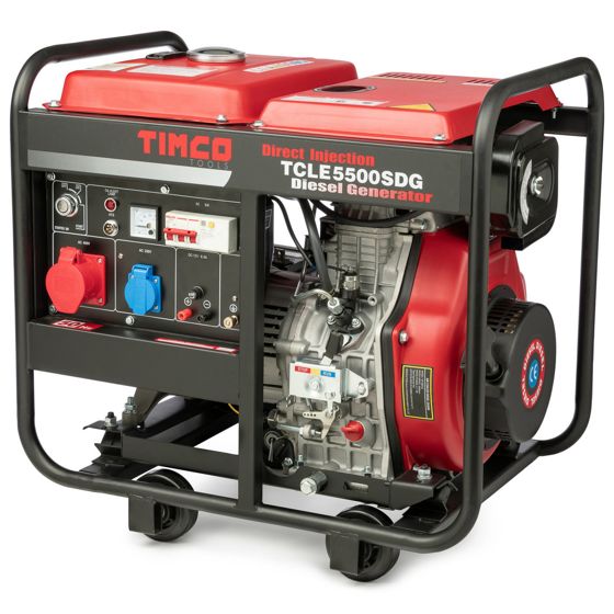 Timco dieselgenerator TCLE5500SDG 400 V