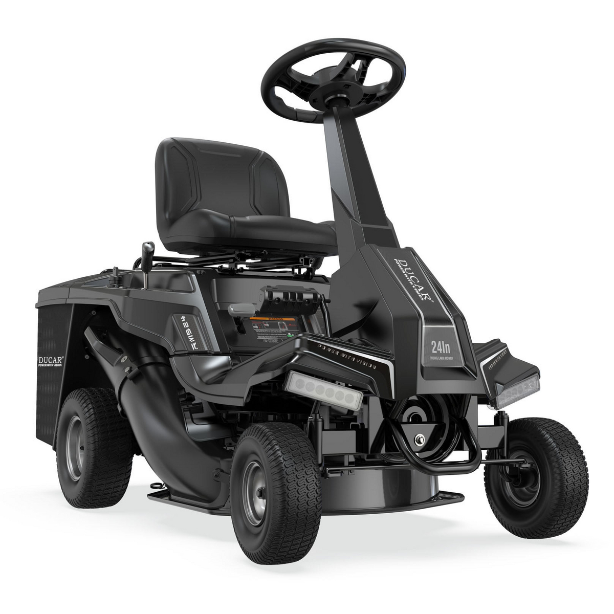 Ducar sittegressklipper med bensinmotor 24