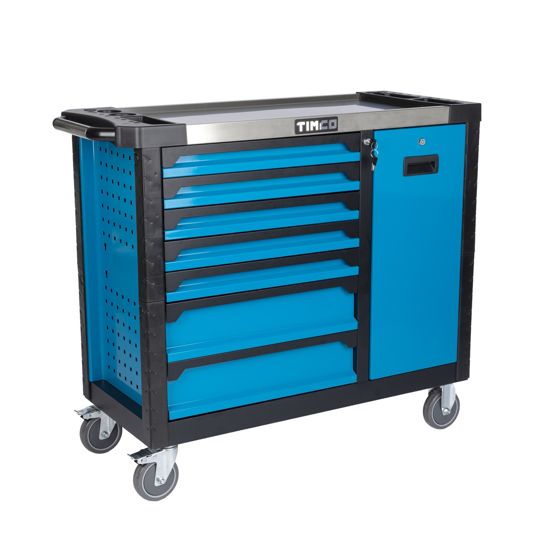 Timco verktøyvogn med verktøy 7+1 skuffer 275 deler