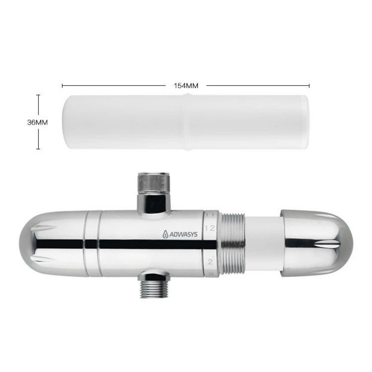 Adwasys erstatningsfilter til dusjfilter Vitalfresh-02
