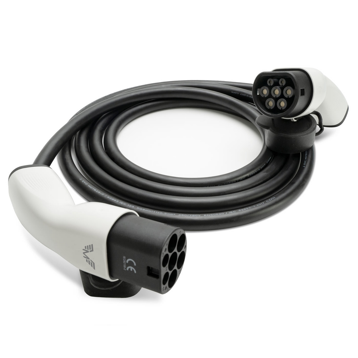 Motorwerk ladekabel for elbil EVSE Type 2 11 kW 5 m
