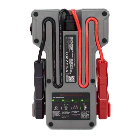 Motorwerk heavy duty nødstarter 12/24 V 27000 mAh