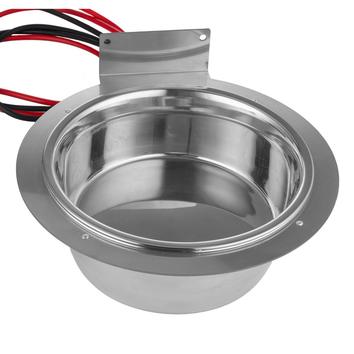 Ranch oppvarmet hundevannskål 2,7 l rustfritt stål