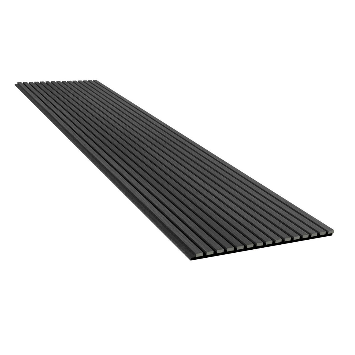 Evella akustikkpanel i trefiner VN40 2400x600 mm svart eik