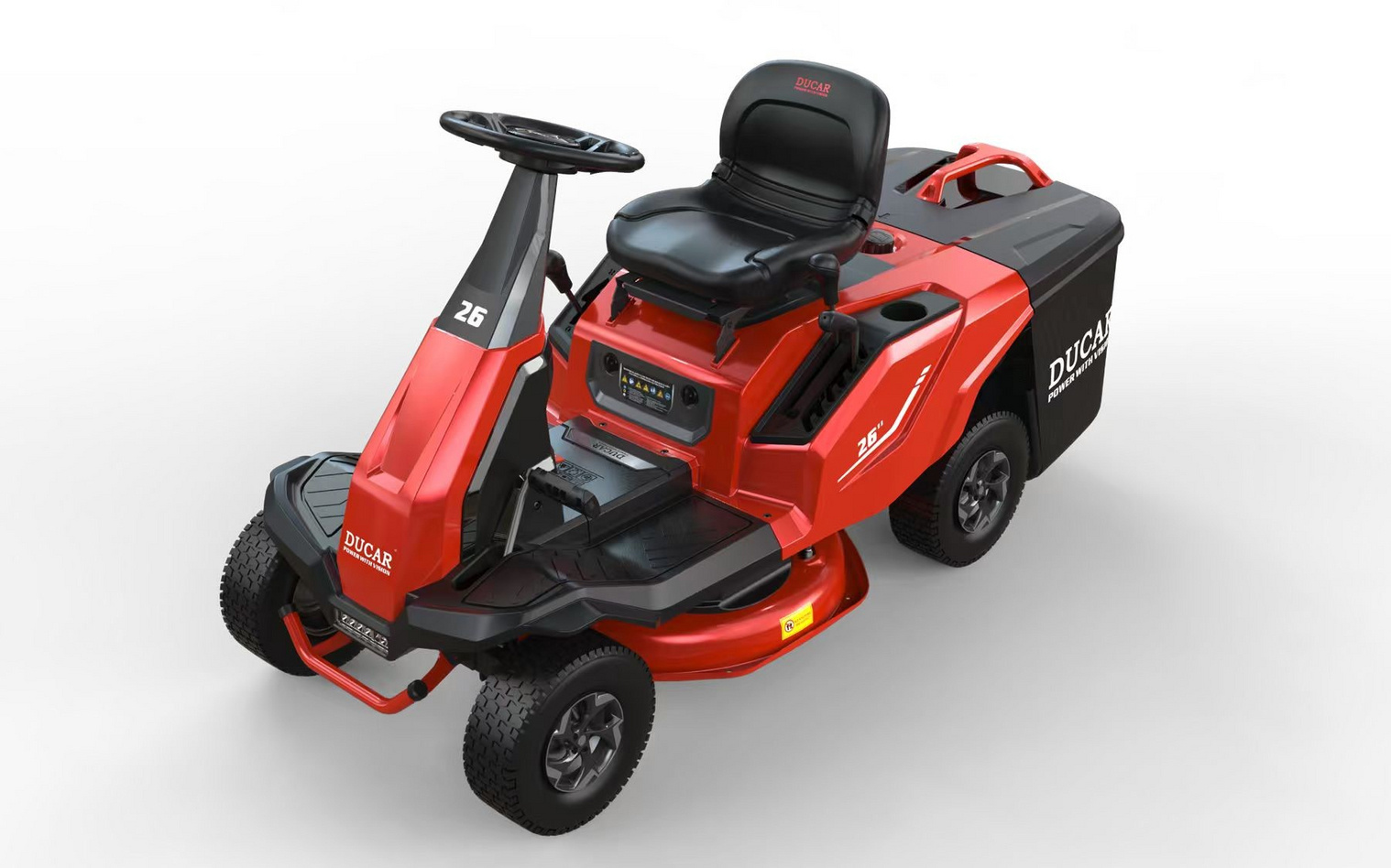 Ducar beitepusser med bensinmotor 26