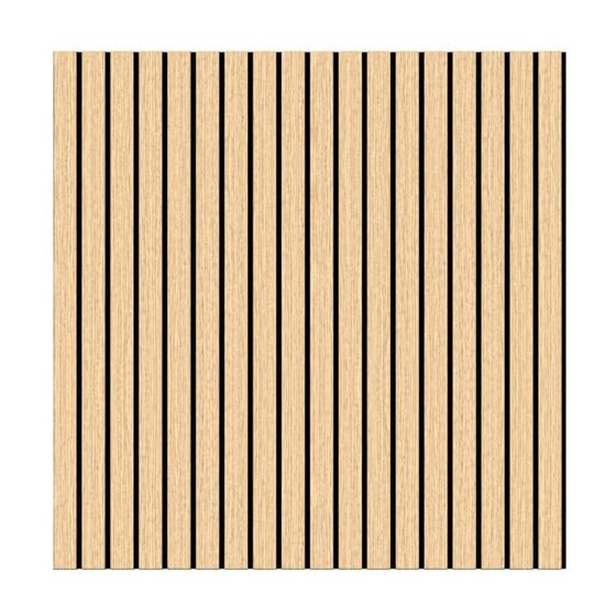 Evella selvklebende interiør-/akustikkpanel Slim Line Easy 60 2 stk. eik