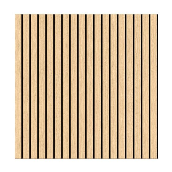 Evella selvklebende interiør-/akustikkpanel Slim Line Easy 60 4 stk. eik