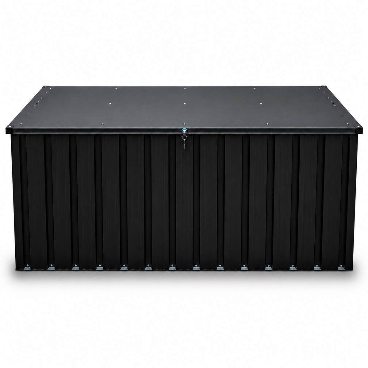 Fornorth Utendørs Putekasse 183x88x94 cm 1303L, Svart