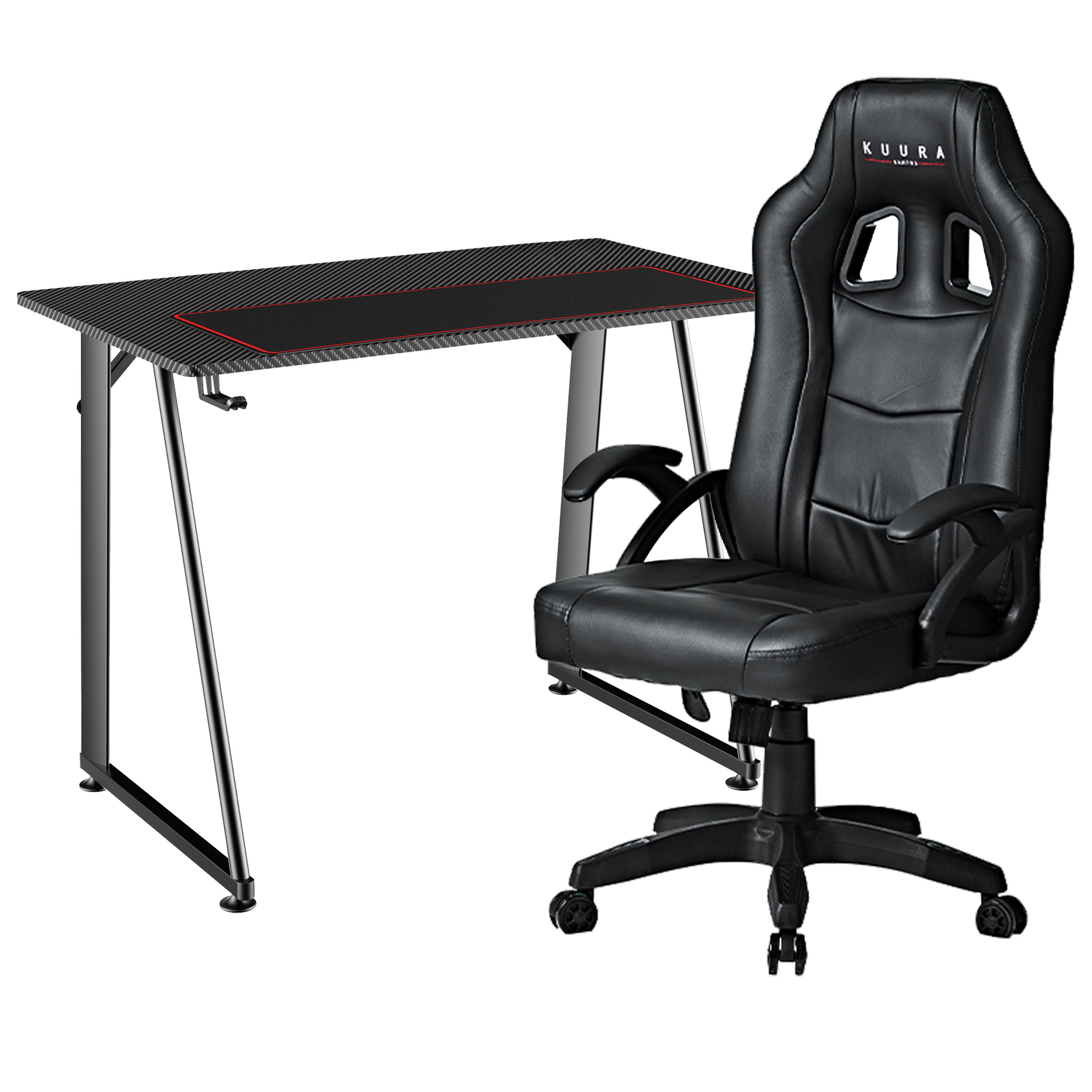 Kuura Gamingstol + Gamingbord Spesialpakke