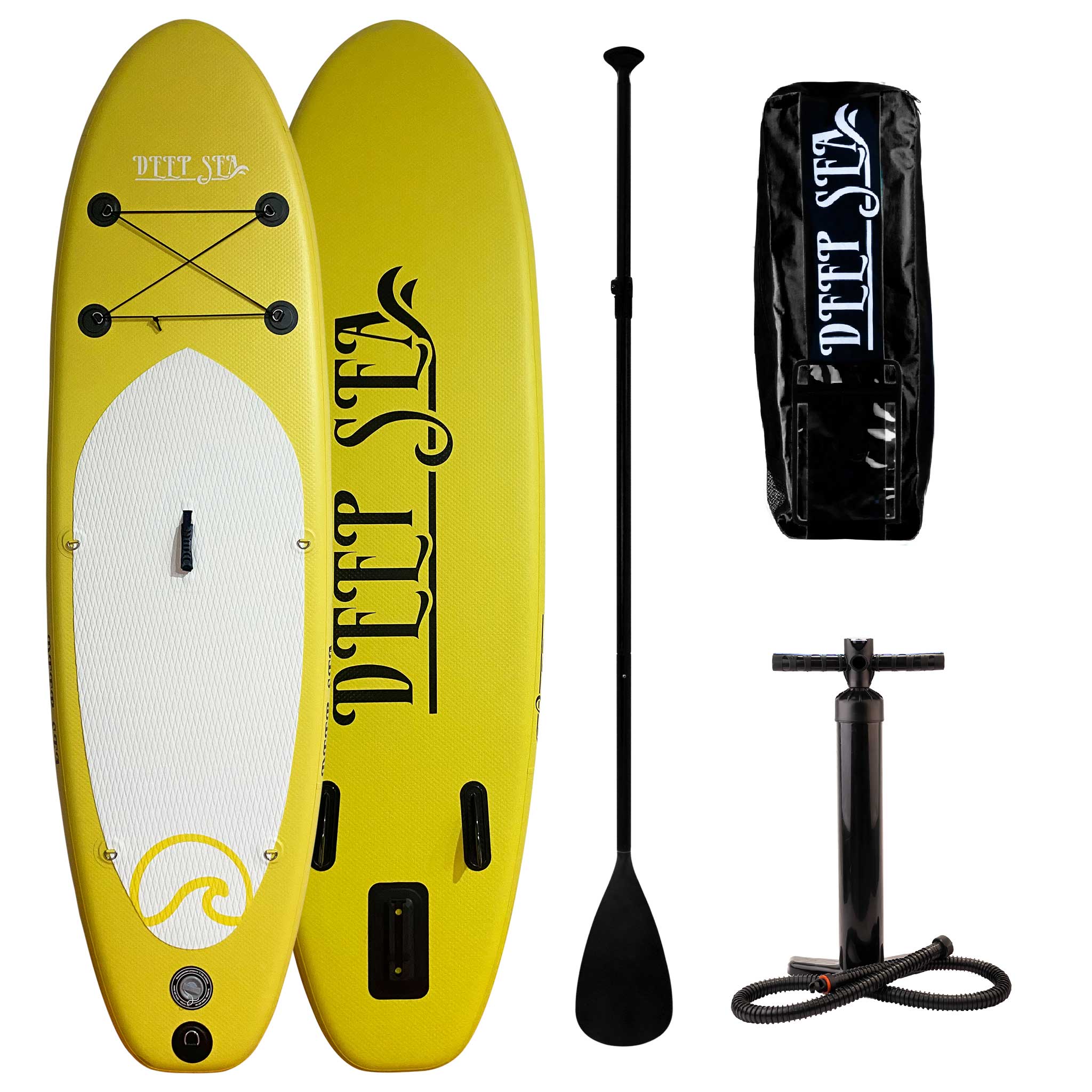 Deep Sea SUP Brett Sett Standard 275cm, Gul
